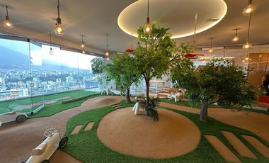 VENTA Suite con balcón vista frontal. Edificio OH- Gonzáles Suárez. CW