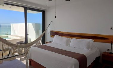 Departamento Primera Fila, Telchac Puerto, Con Marina