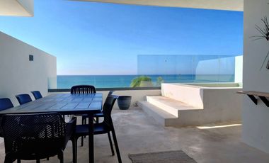 Departamento Primera Fila, Telchac Puerto, Con Marina