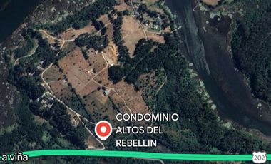 VENTA PARCELA , 5000MTS , CONDOMINIO ALTO REBELLIN  VALDIVIA