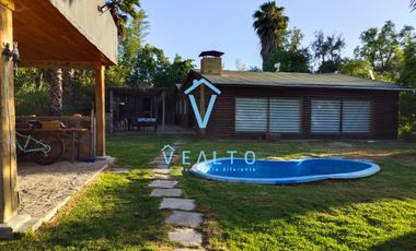 VENTA CASA MAS CABAÑA EN TERRENO EN PINTUÉ , PAINE