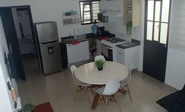 CASA EN RENTA MARSELLA 3 PLAYA DEL CARMEN, 2 HAB 1.5 BAÑOS.