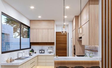 Casa residencial en venta de una planta en Temozón Norte