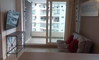 Departamento Amoblado en Arriendo en Costa de Montemar - Calle Arenales (Av Costa de Montemar y Av.Con Con Reñaca)