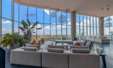 Departamento en renta de lujo amueblado en Park Life