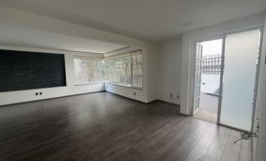 Departamento con terraza en Desierto de los Leones