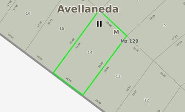 Terreno en Venta - 212m2 - Avellaneda
