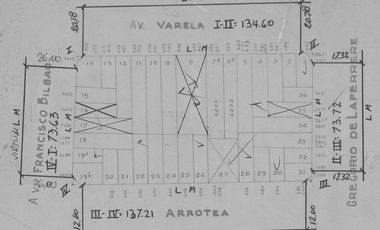 Casa en Flores en lote de 8,66 x 45 con local y galpon