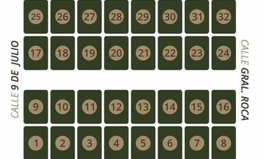 Terreno de 255m² en Villa Mugueta con entorno consolidado