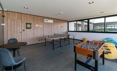 Venta departamento monoambiente en Condominios Botania Amenities seguridad y espacios verdes