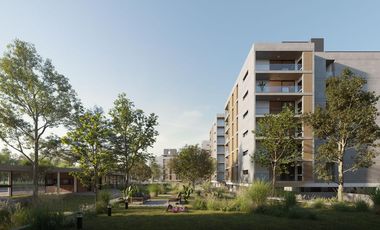 Venta departamento dos dormitorios Espacios verdes seguridad integral Condominios Botania