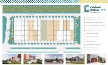 Galpones industriales en Ciudad Industria, Funes