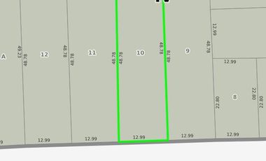 Terreno en venta - 634Mts2 - Mar del Tuyú