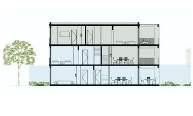 FINANCIA Venta en Pozo Benavidez Deptos 2 amb c/jardin Entrega 2027 Anticipo y Cuotas (PB)