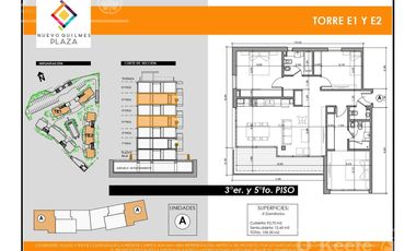 Departamento en venta 4 ambientes, Nuevo Quilmes Residencias -