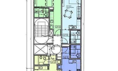 VENTA DE POZO. 1 AMBIENTE CON BALCON. IDEAL TEMPORARIO. TERRAZA C/PARRILLA. HIDALGO 1418