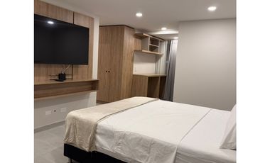 APARTAMENTO DUPLEX AMOBLADO CON TERRAZA EN ARRIENDO LAURELES ESTADIO