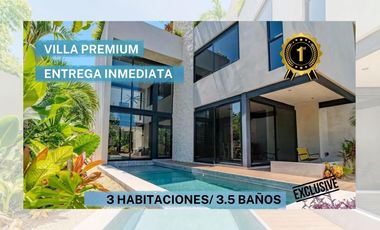 Villa en venta Tulum de 3 habitaciones con piscina privada, Ideal para AIRBNB o vivirla