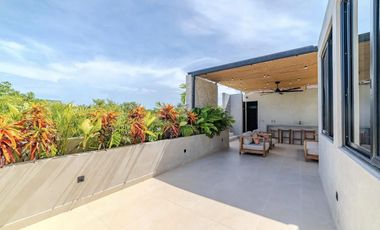 Villa en venta Tulum de 3 habitaciones con piscina privada, Ideal para AIRBNB o vivirla