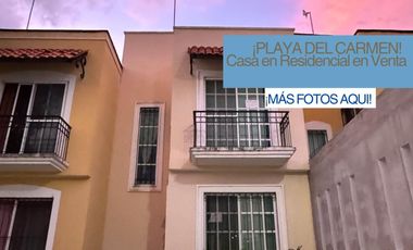 Casa en Venta en Playa del Carmen de 2 habitaciones en Residencial con Alberca