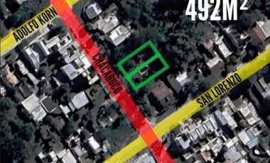 Terreno en Venta - 492m2 - San Vicente