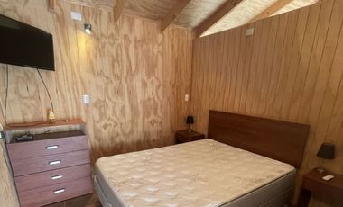 Se arrienda cómoda cabaña de 1D/1B