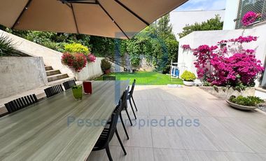 CASA AMOBLADA EN EL EXCLUSIVO SECTOR GOLF DE MANQUEHUE