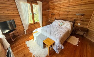 Hermosa cabaña en el Bosque de Mar de Cobo - lote 960m2