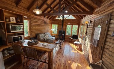 Hermosa cabaña en el Bosque de Mar de Cobo - lote 960m2