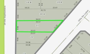 Terreno en venta en Lanús