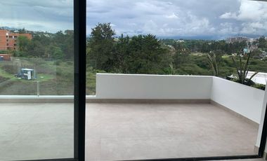 VENTA DEPARTAMENTO, CUMBAYÁ, 2 DORMITORIOS, BALCON DE 18 M2 / MGA