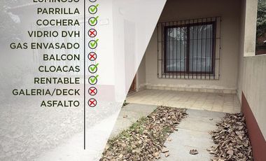 Casa con tres habitaciones en Las Toninas