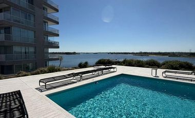 Departamento de 3 ambientes con vista al lago central