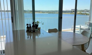 Departamento de 3 ambientes con vista al lago central