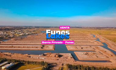Venta terreno en Funes Lakes
