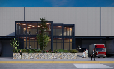 TERRENO CON PROYECTO PARA BODEGA