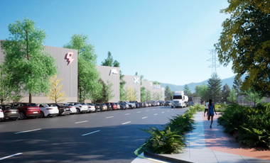 TERRENO CON PROYECTO PARA BODEGA