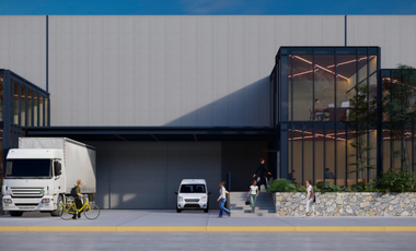 TERRENO CON PROYECTO PARA BODEGA