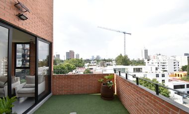 Departamento amueblado en renta en la americana Guadalajara