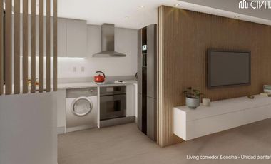 Venta Departamento 2 ambientes en Villa Urquiza a estrenar con baulera