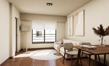 Departamento de un dormitorio con balcon