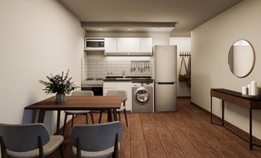 Departamento de un dormitorio con balcon