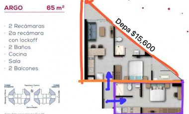Departamento en venta Kyo Constella