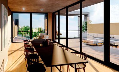 Departamento dos ambientes al frente con parrilla a la venta en Wilde