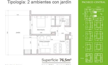 Departamento  en Venta 3 amb. en General Pacheco, Tigre.