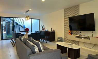 RENTA DE CASA AMUEBLADA EN LA ANTIGUA CEMENTERA, PUEBLA, CUATRO RECAMARAS