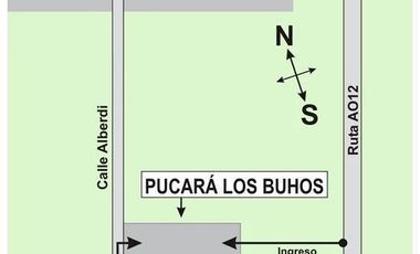 Lote en Venta - Pucará Los Búhos, Roldán