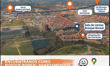 VENDO APARTAMENTO EN EL CARMEN DE VBORAL