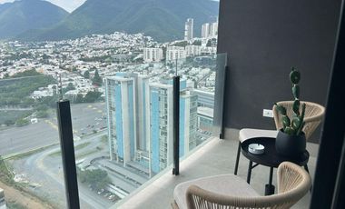 Departamento en Renta amueblado Boreal cerca a Valle Oriente Monterrey