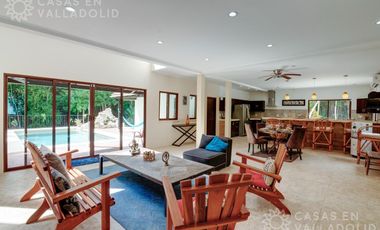 Preciosa casa en venta en Los Árboles Tulum